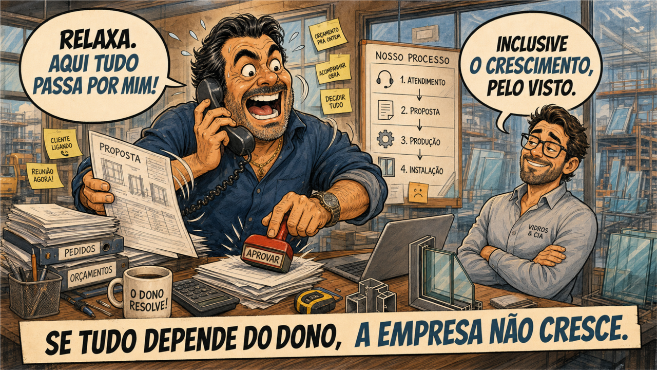 Capa: Se toda venda depende do dono, a empresa não está pronta para crescer!